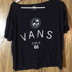 VANS off shoulder tee
